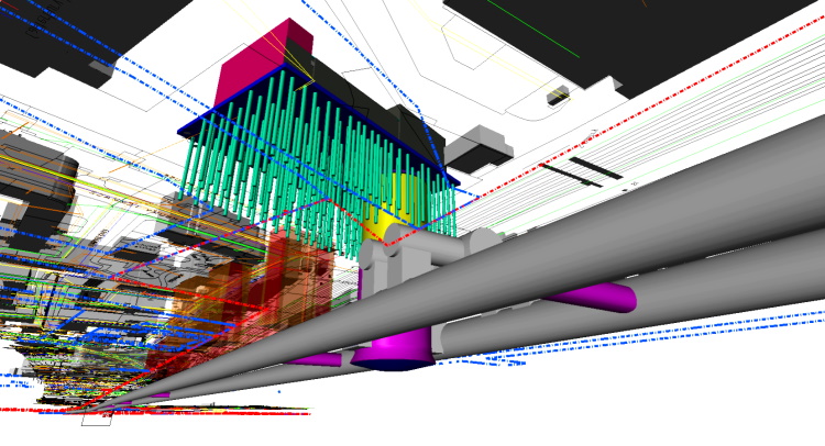MicroStation User Skanska Costain Strabag Canterbury Vent Shaft